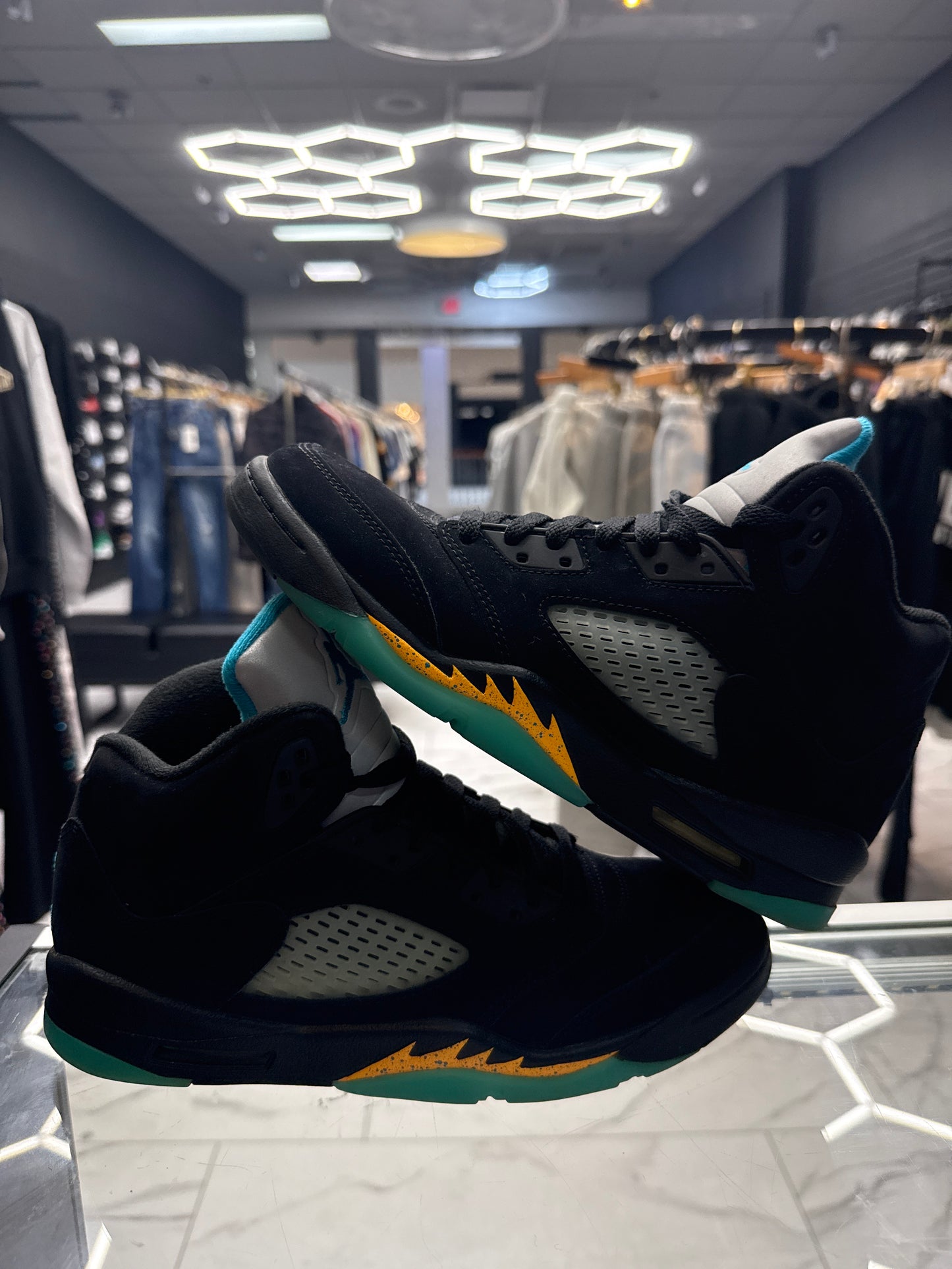 Jordan 5 Aqua USED NO BOX