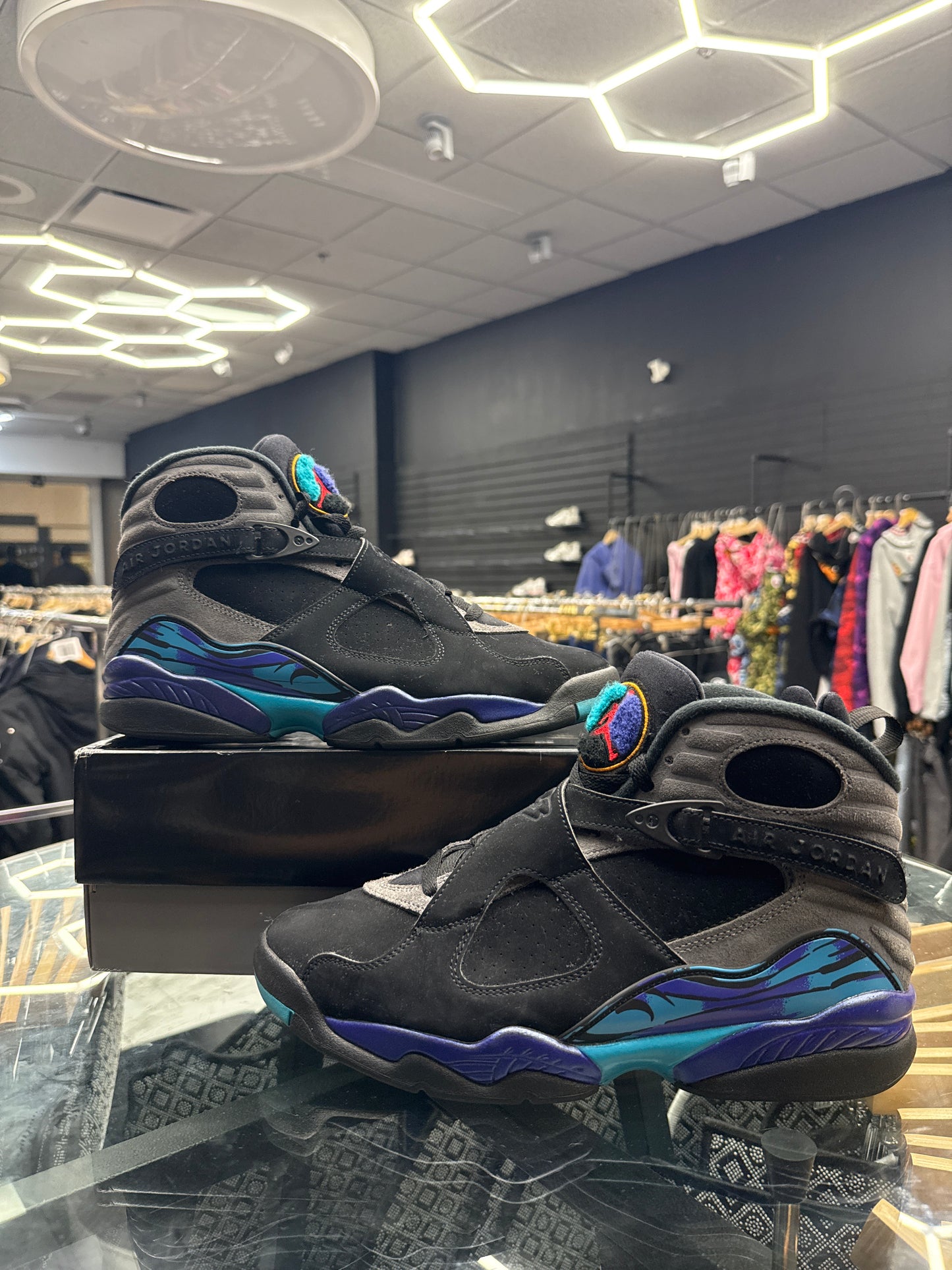 Jordan 8 Aqua USED W BOX