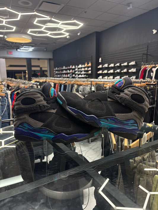 JORDAN 8 AQUA USED NO BOX