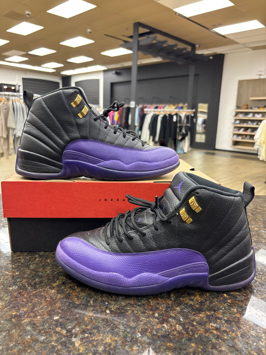 AIR JORDAN 12 FIELD PURPLE USED W BOX