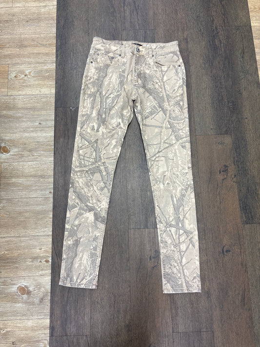 Serenede Mesh Grey Camo Jeans PRE-OWNED