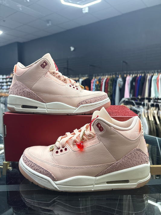 Jordan 3 Valentines Day USED NO BOX