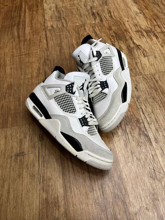 Jordan 4 military black used no box