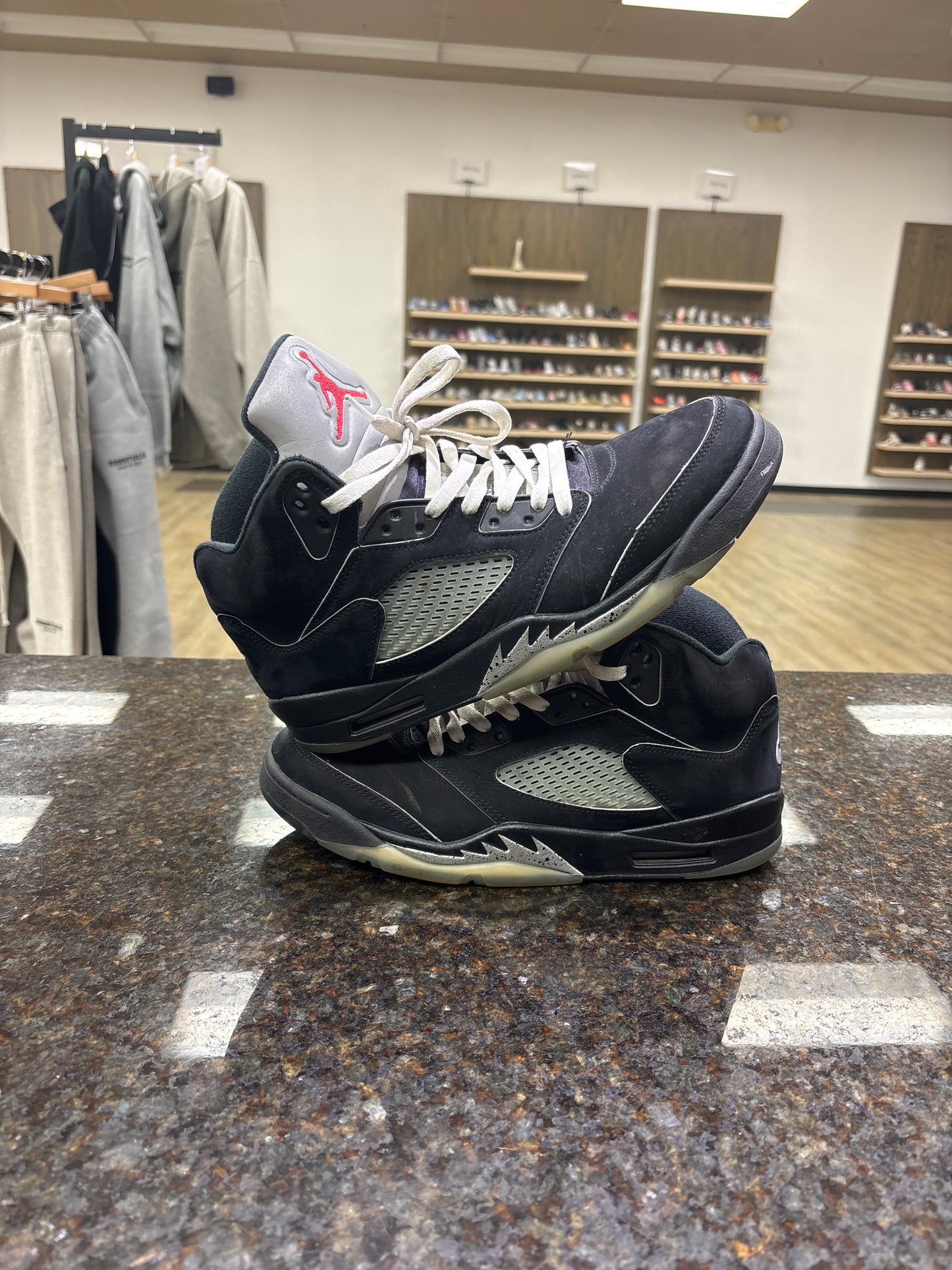 Jordan 5 Black Metalic Used No Box