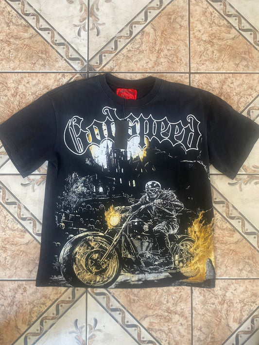 Godspeed “Solo Rider” Black Tee