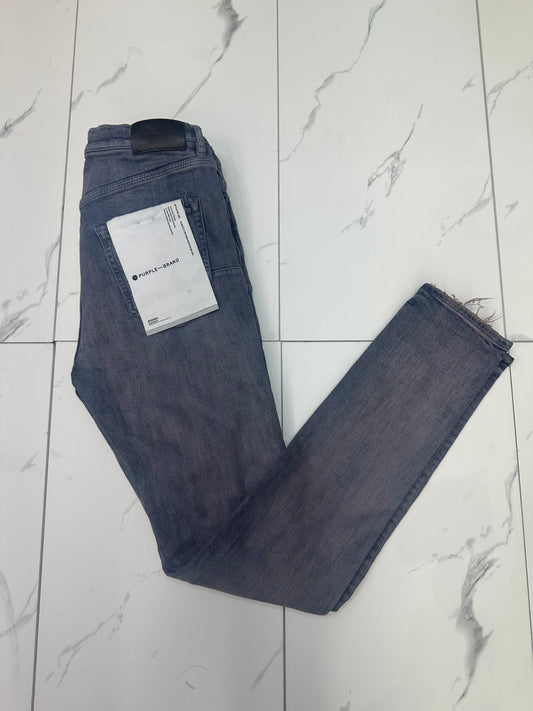 Purple light wash Jeans With Front And Back Tags Preowned