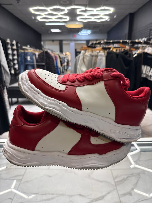 Maison Mihara Wayne OG Red/White USED NO BOX