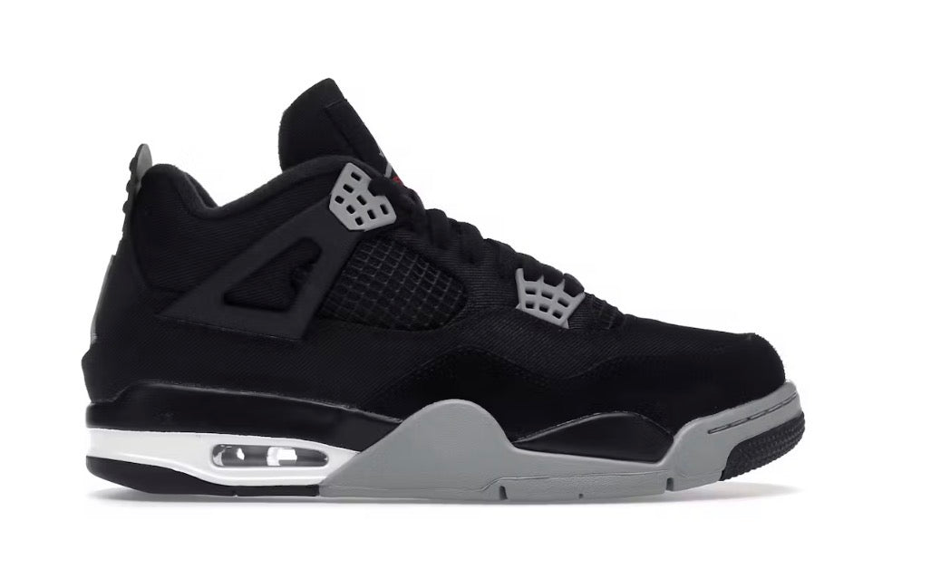 Jordan 4 Retro SE Black Canvas