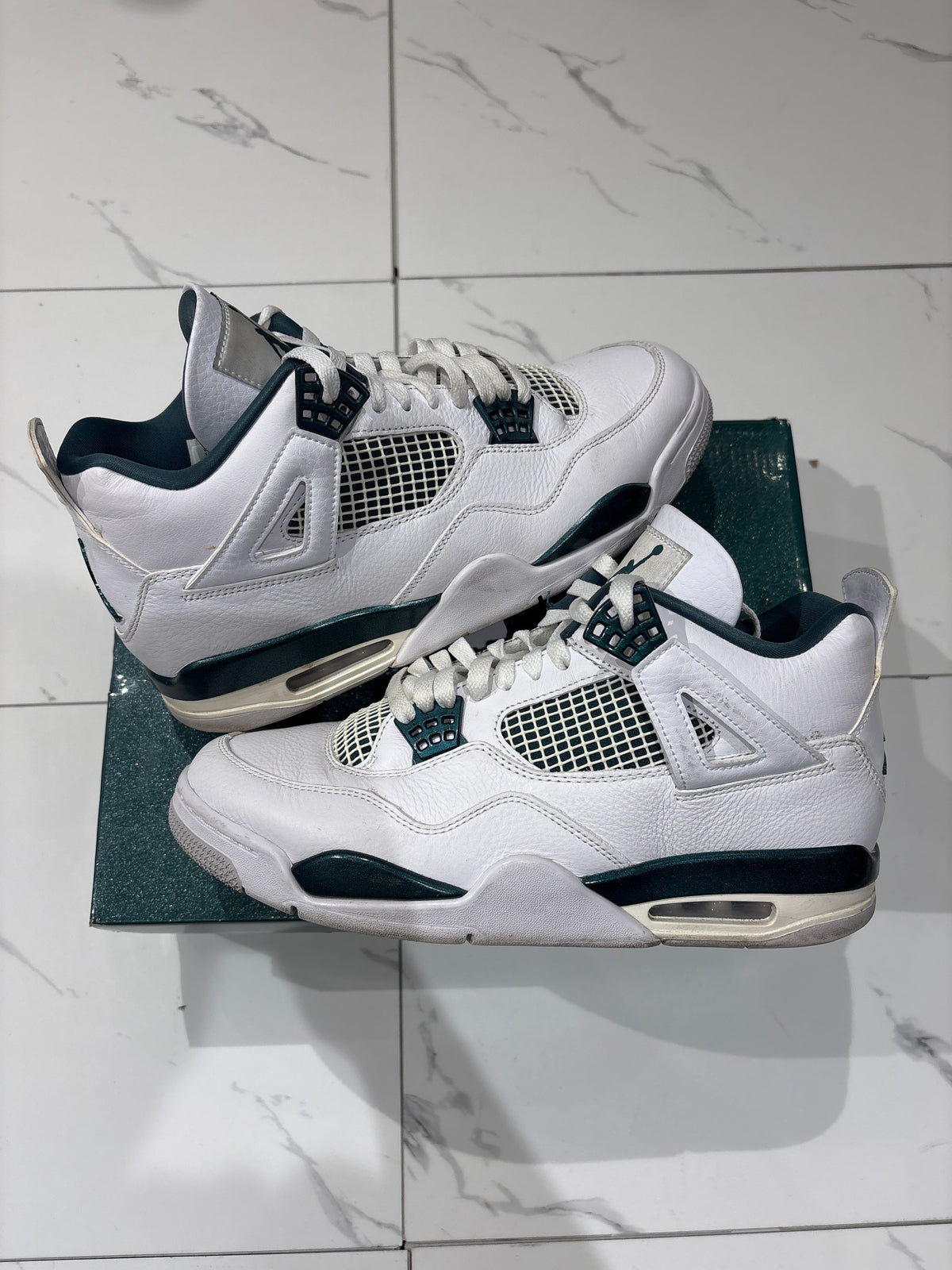 Jordan 4 Oxidized Green USED W BOX