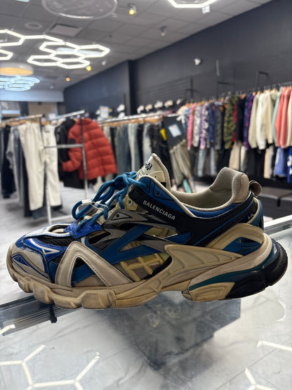 Balenciaga track2 blue white black USED with no box