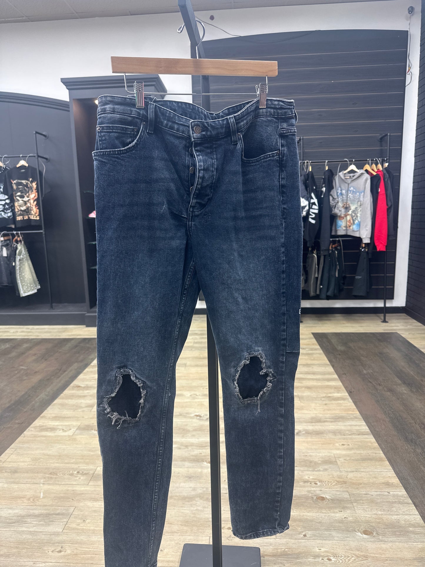 Ksubi jeans ripped knee pre-owned