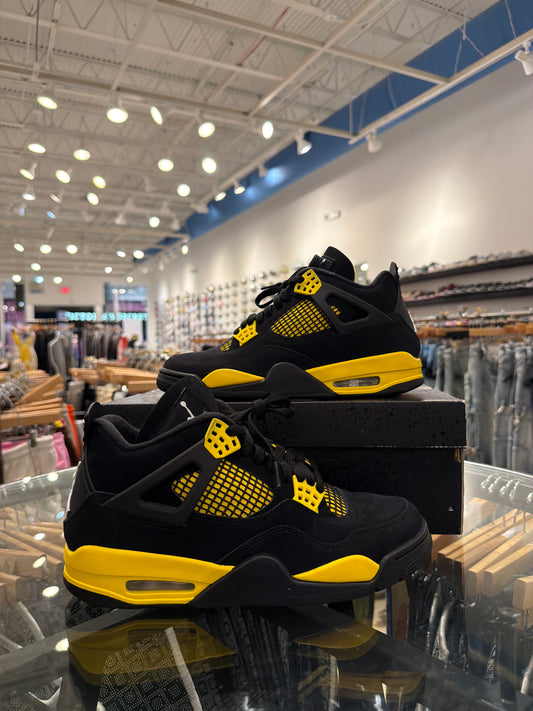 Jordan 4 Yellow Thunder Used With Box