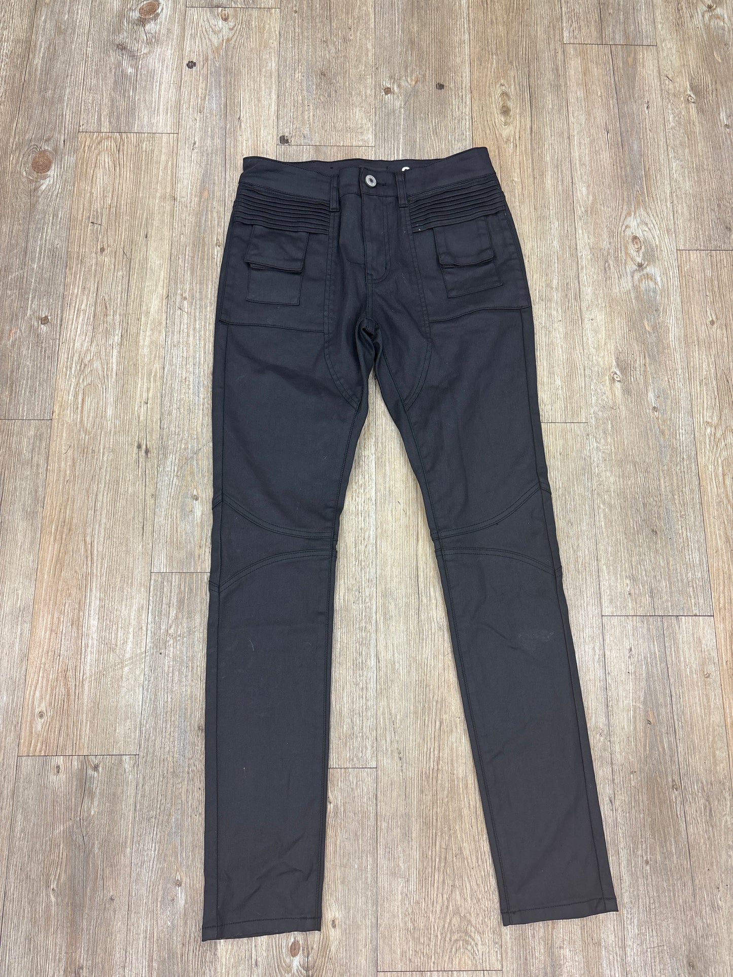 Serenede Waxed Black Jeans USED