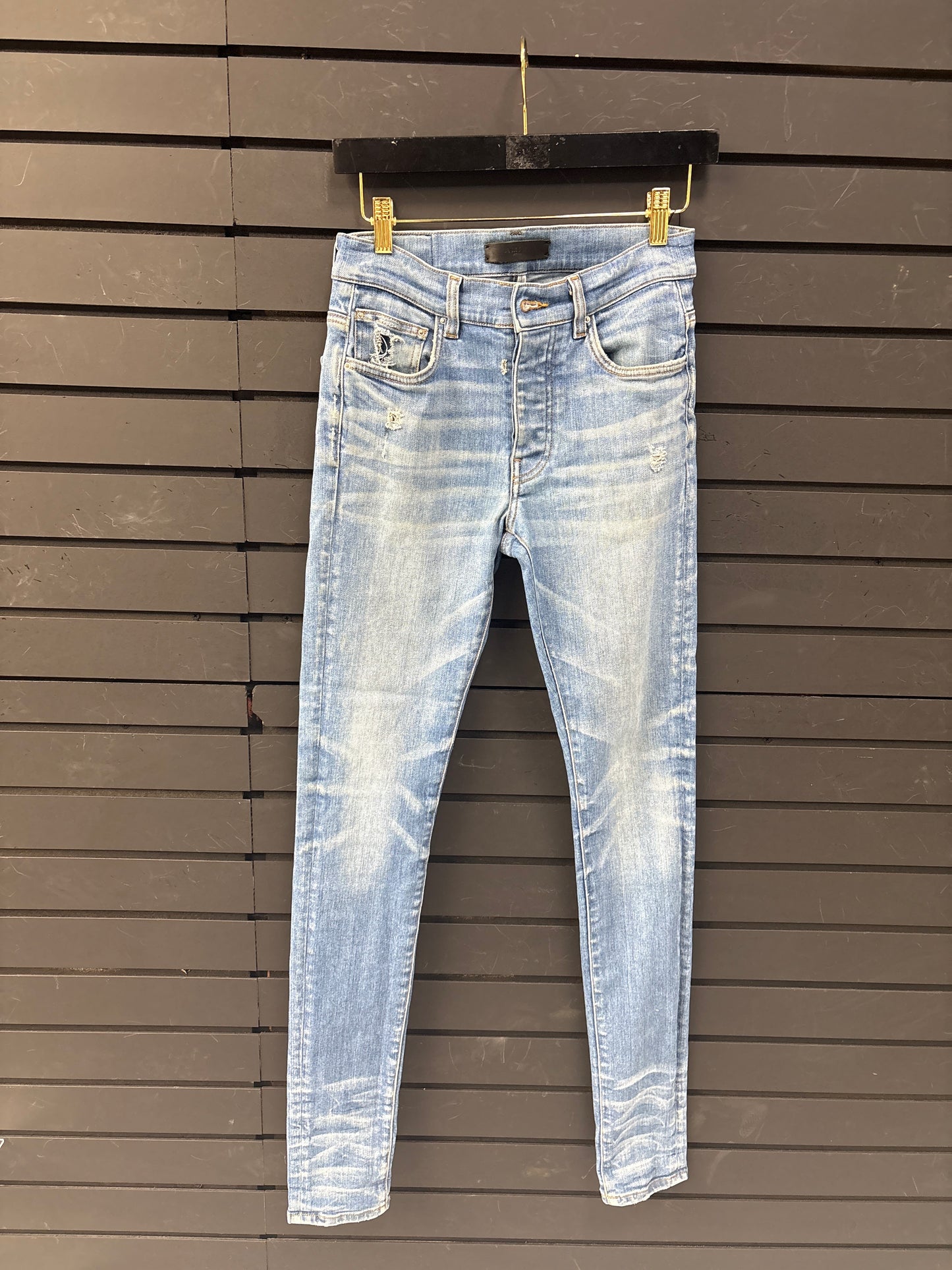 Amiri Blue Wash Jeans