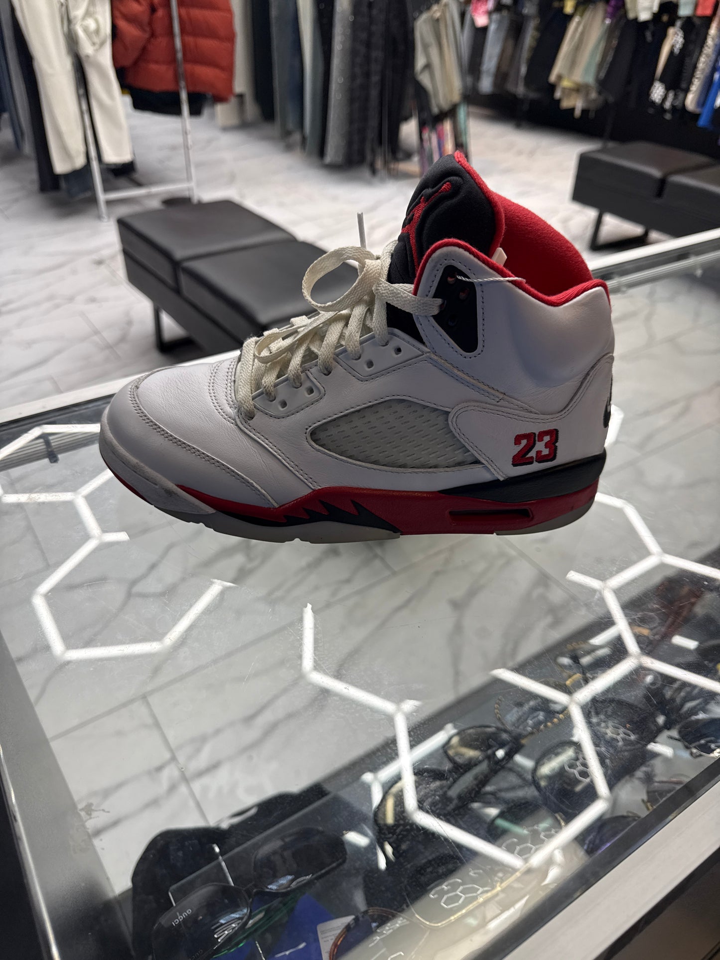 Air Jordan 5 “Fire Red” USED