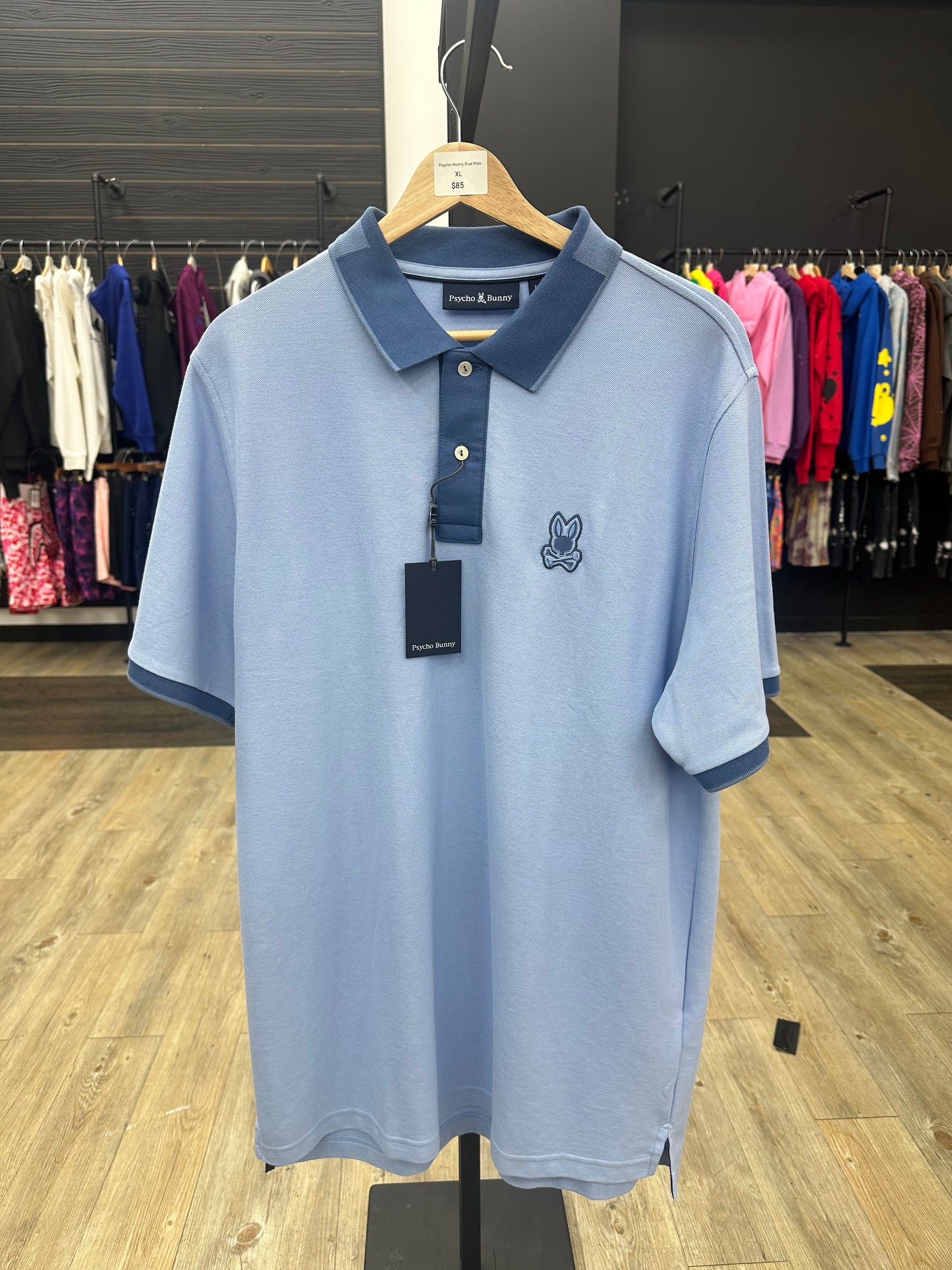 Pre-owned bunny blue polo