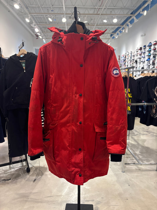 Canada Goose Red Women’s Parka Coat