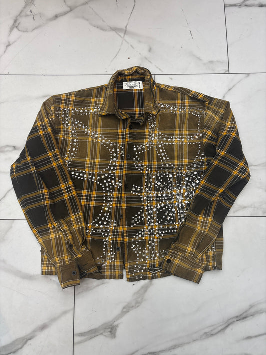 Valley Dream Chocolate Flannel Longsleee Tee USED