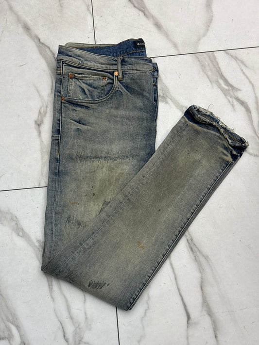 Indigo purple jeans NO BACK TAG