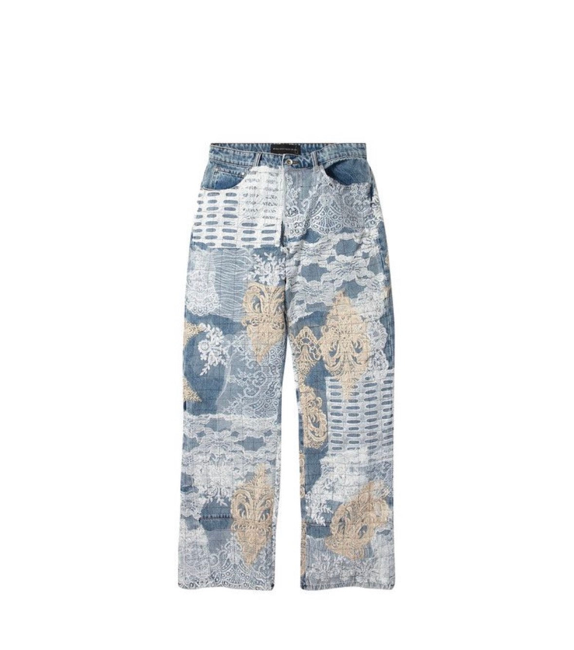 1. Who decides war grid lace denim sky