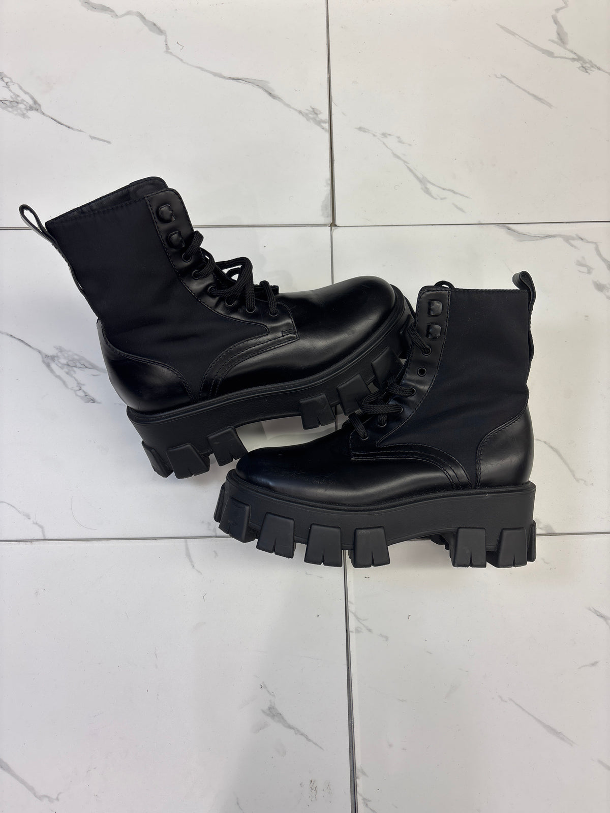 Prada Black Boots USED NO BOX