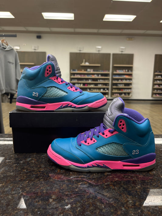 JORDAN 5 TROPICAL TEAL PRE-OWNED