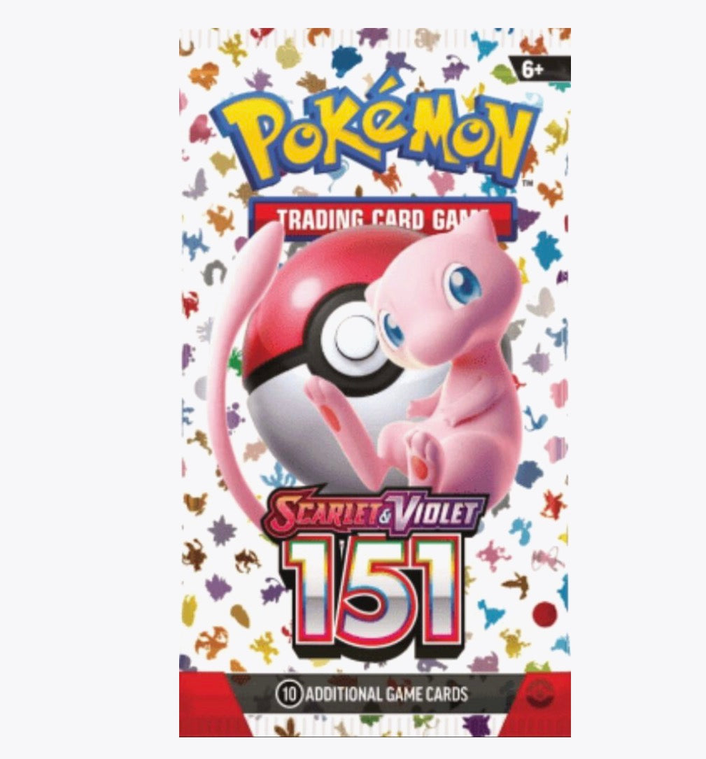 151 Booster pokemon Pack - SV: Scarlet &
Violet 151 (MEW)