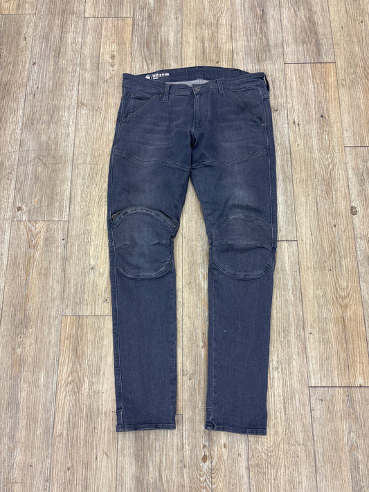 G Star Grey Biker Jeans USED