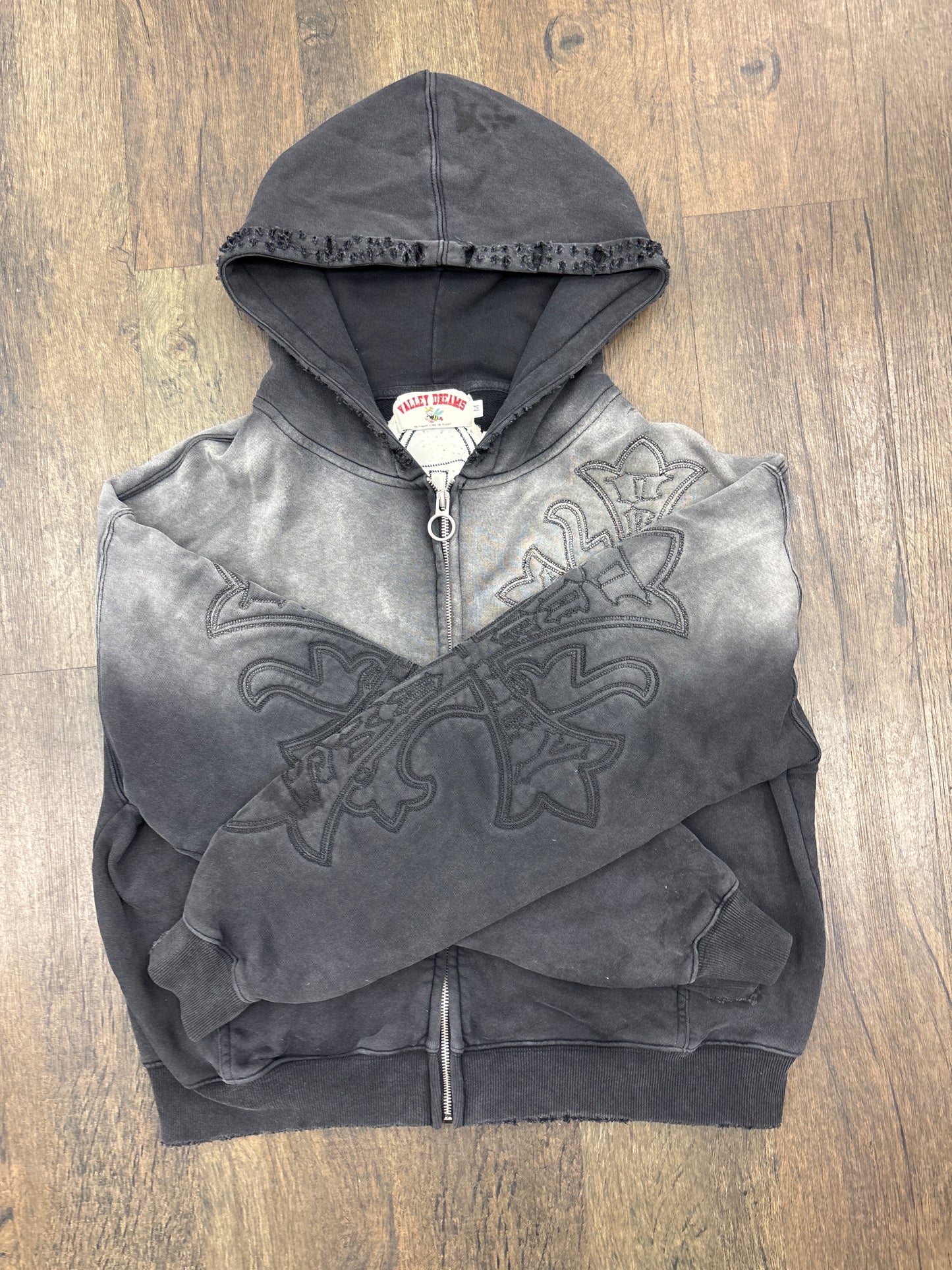Valley Dreams Carver Zip Up ‘Black’ PRE-OWNED