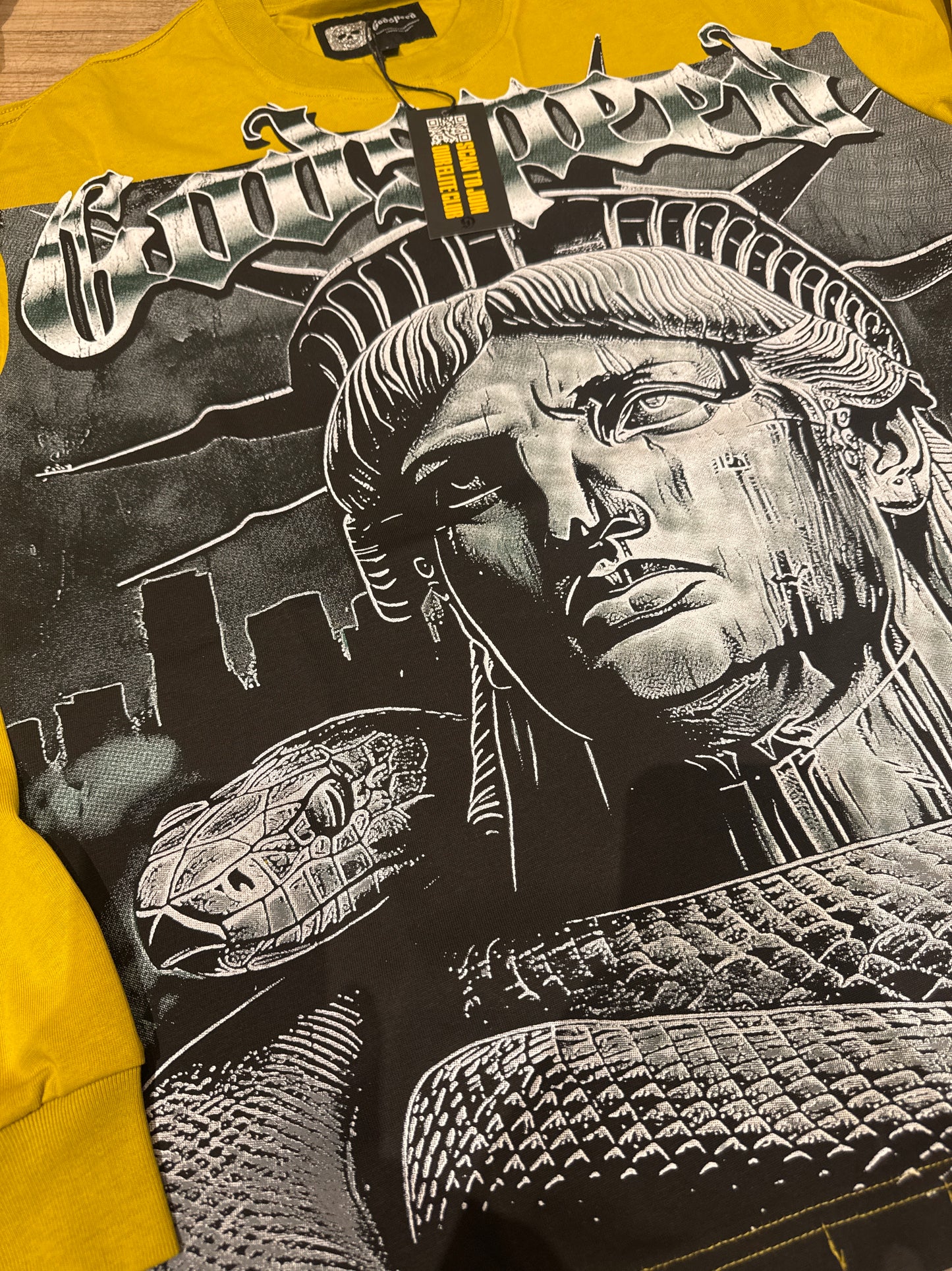 Godspeed Yellow Mustard Statue LongSleeve