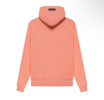 coral essentials hoodie