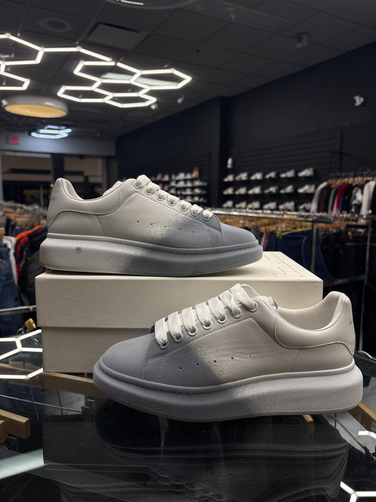 ALEXANDER MCQUEEN SPRAYED OMBRE WHITE PRE-OWNED