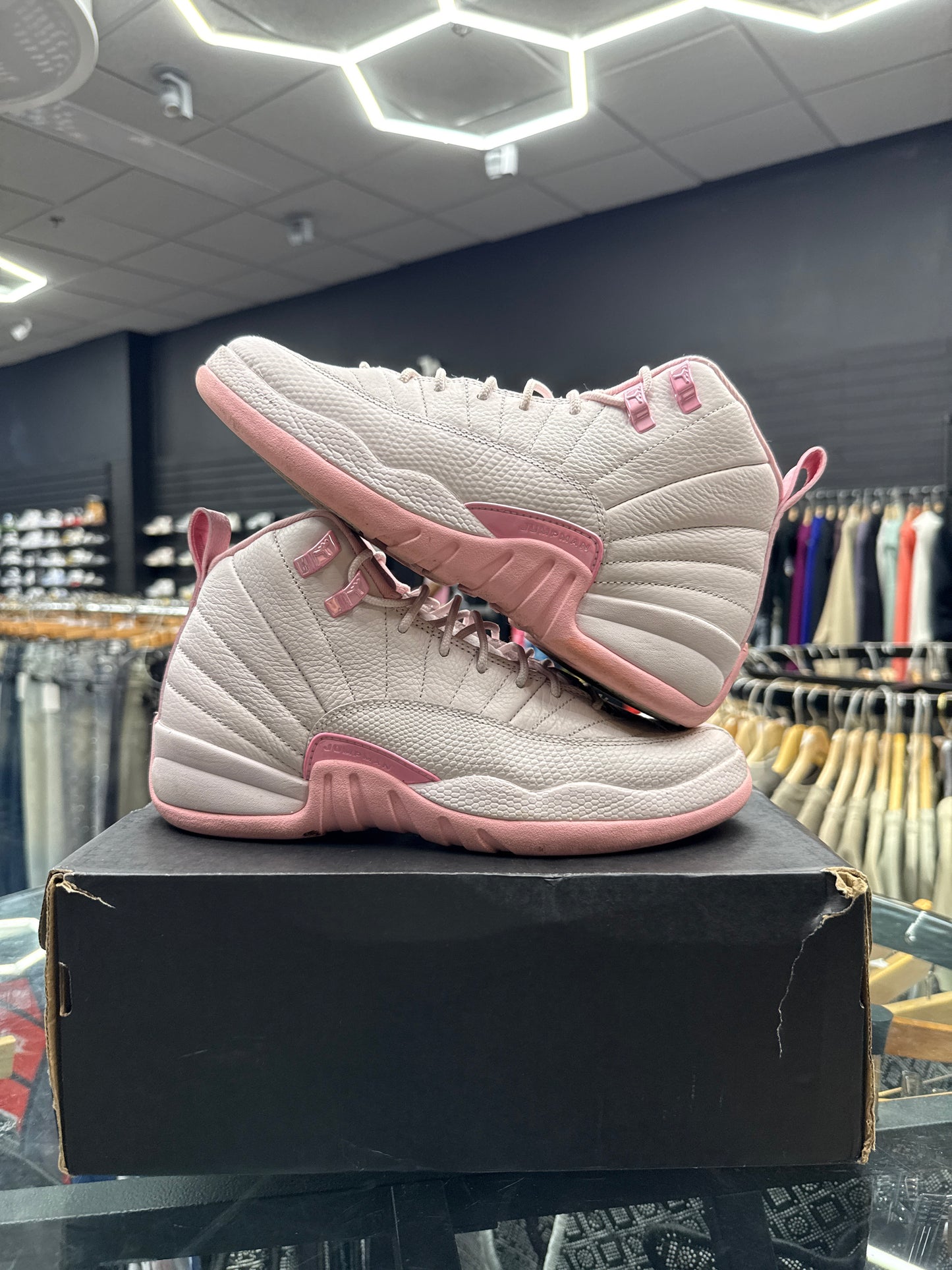 Jordan 12 Pink Pearl USED W BOX