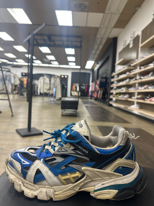 Balenciaga Track 2 White Blue Used
