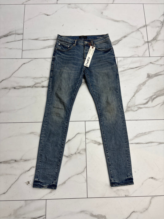 Purple Brand Blue Skinny Jeans