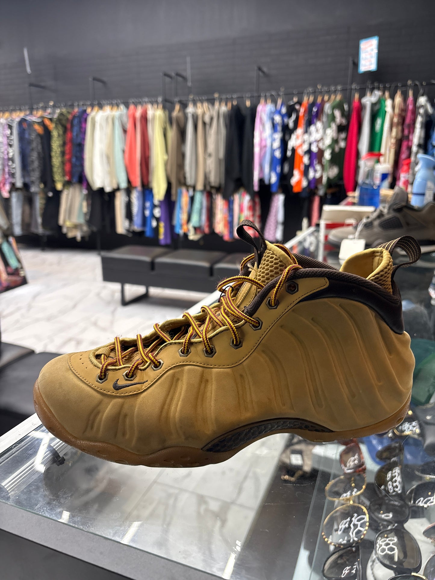 Foamposite Wheat USED