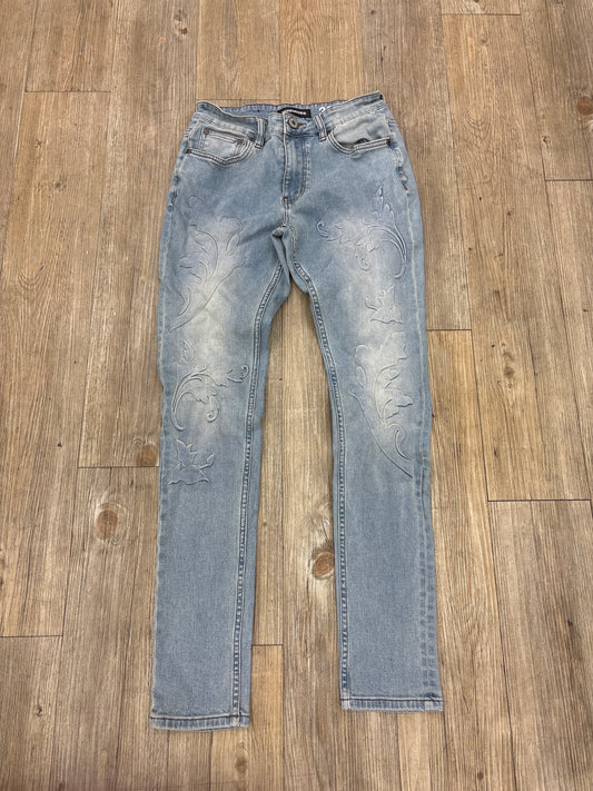 Serenede Floral Blue Jeans USED