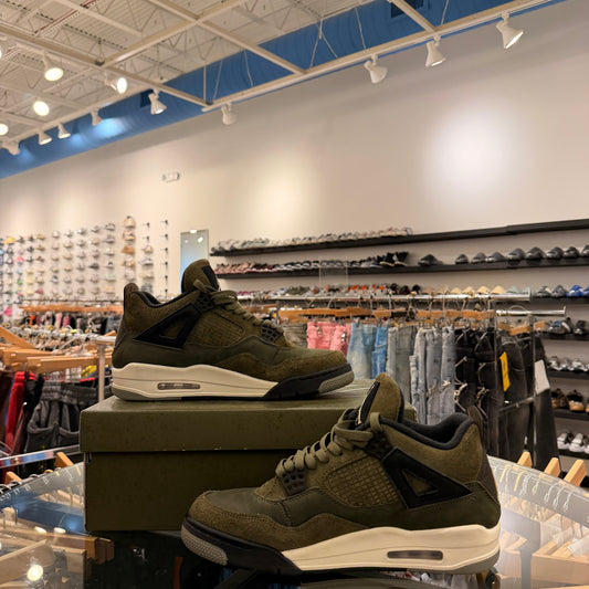 Jordan 4 Medium Olive USED W BOX