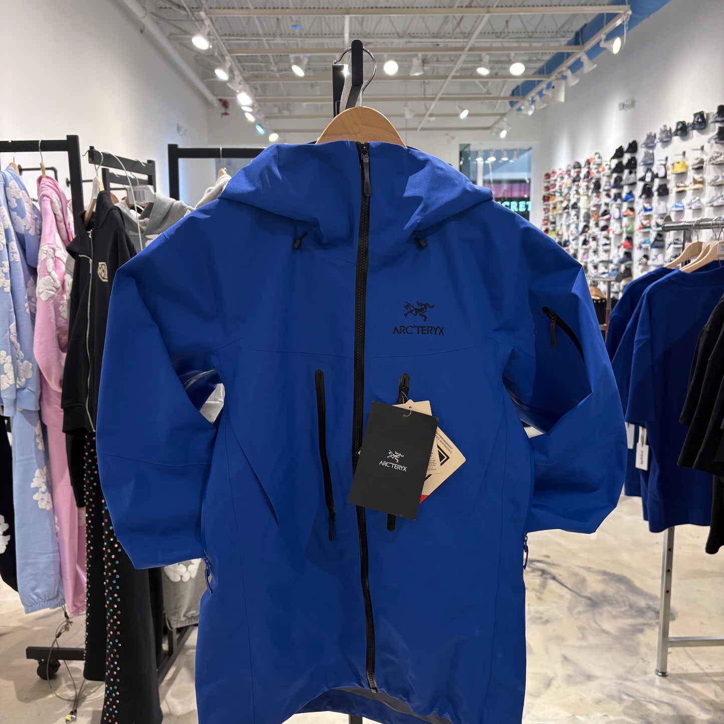 Arc’teryx Blue Rain Coat