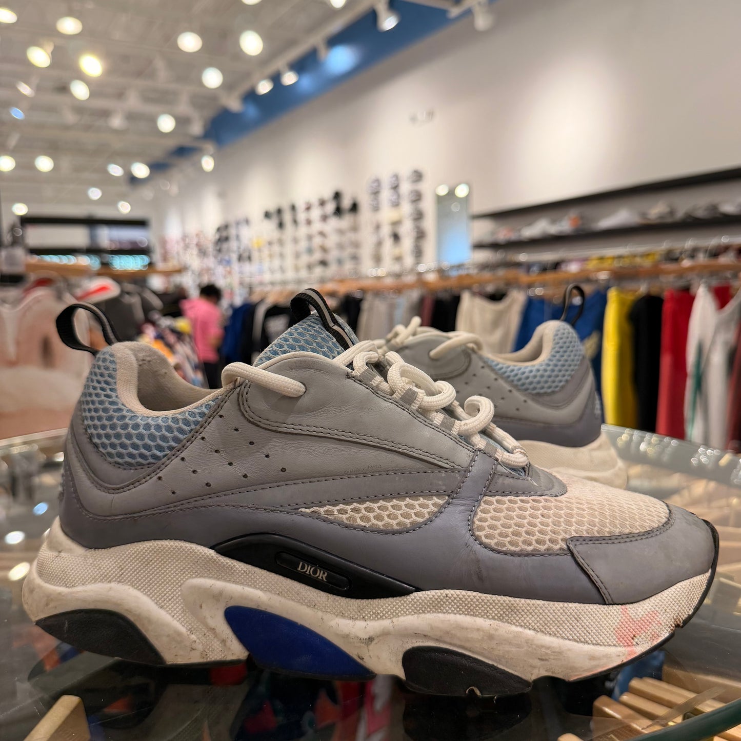 Dior B22 White/Blue USED NO BOX