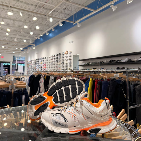 Balenciaga Track White & Orange USED NO BOX