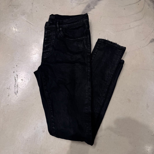 Purple Jeans Black Pre-Owned No Tags