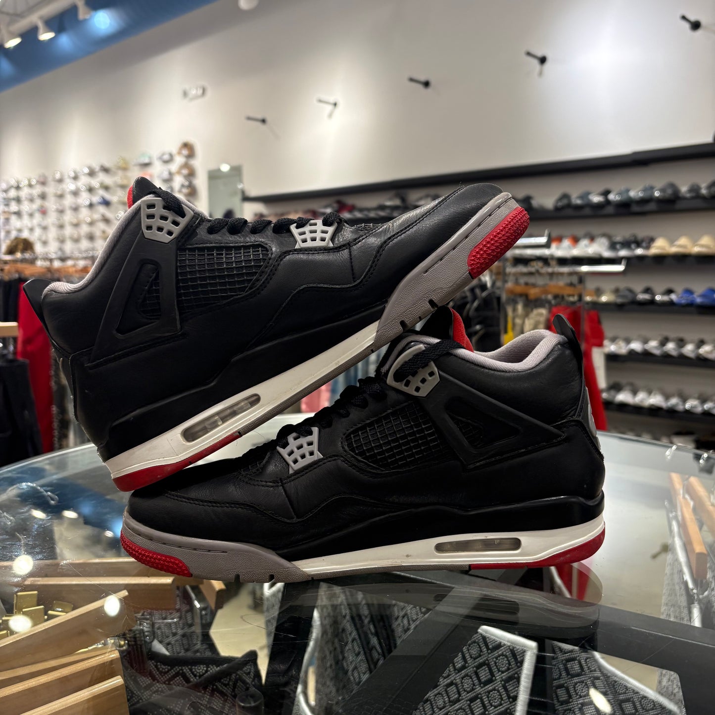 Jordan 4 Bred USED NO BOX