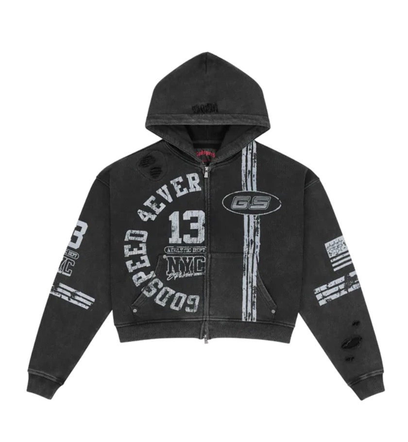 Godspeed New York Roadster Black Zip Hoodie