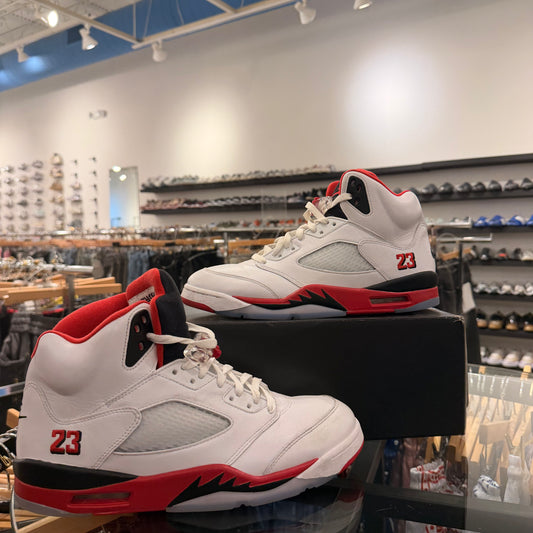 Jordan 5 Fire Red USED W BOX