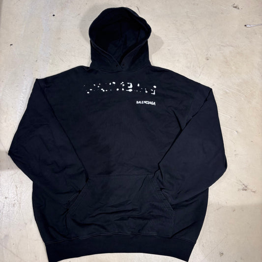 Balenciaga Mens Hand Draw Logo PRE-OWNED