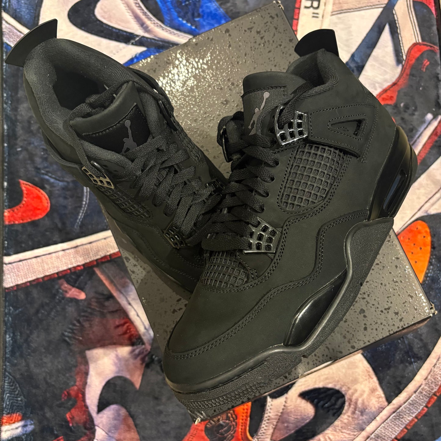 Jordan 4 Black Cat VNDS W Box