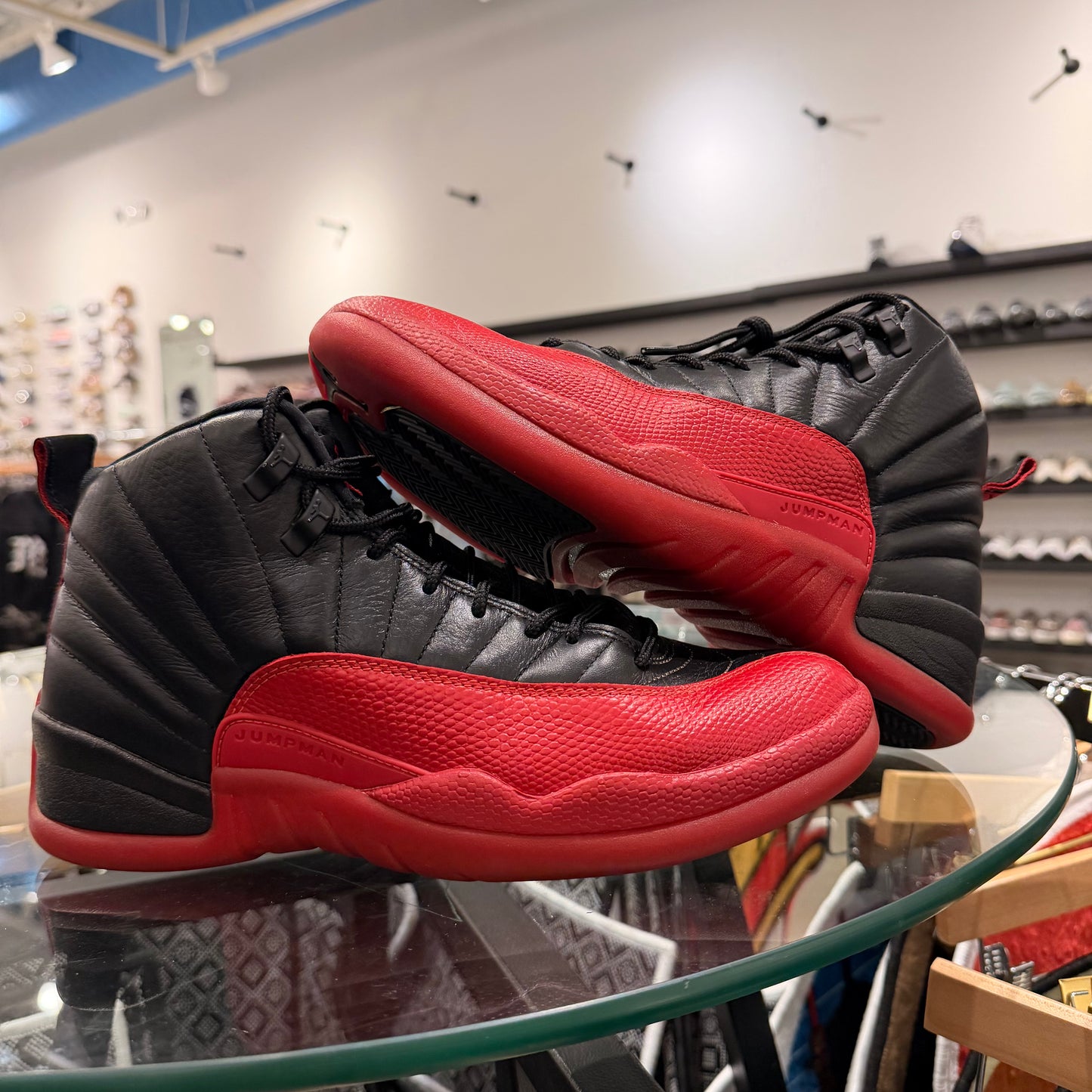 Jordan 12 Flu Game Used No Box