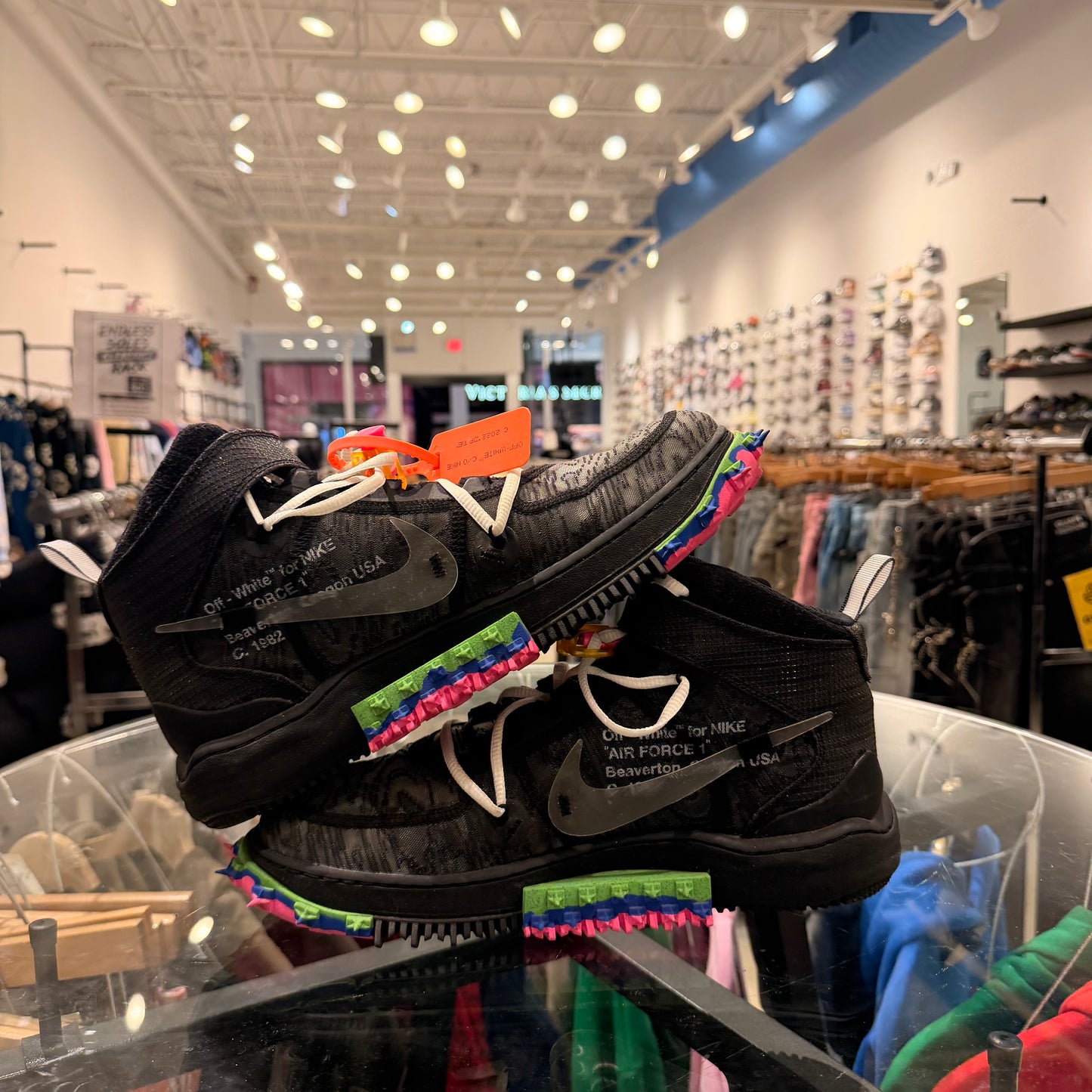 Nike Air Force One X Off White Collab USED NO BOX