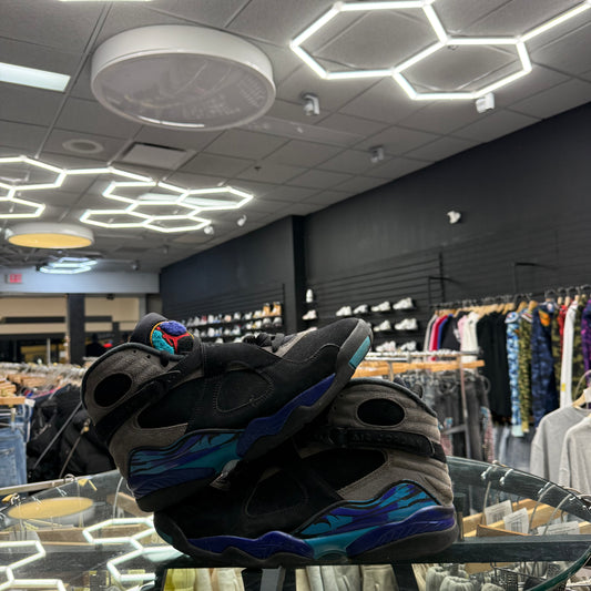 Jordan 8 Aqua USED W NO BOX